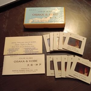 OSAKA AND KOBE COLOR SLIDES